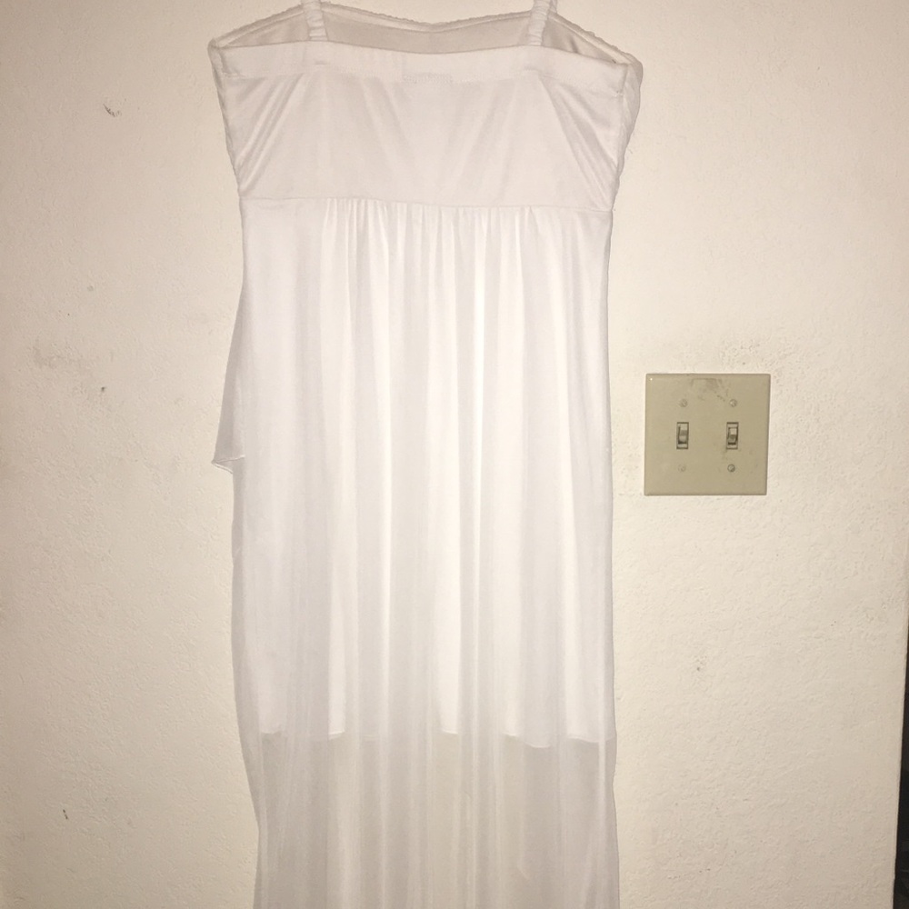 White Formal Dress - Picture 4 of 5